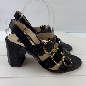 Louise et Cie Womens Size 9M Lo-loni Ankle Strap Sandal Color Black